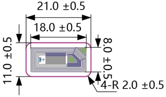 NFC FM 2111 dimenstion NFC FM 2111 dimenstion