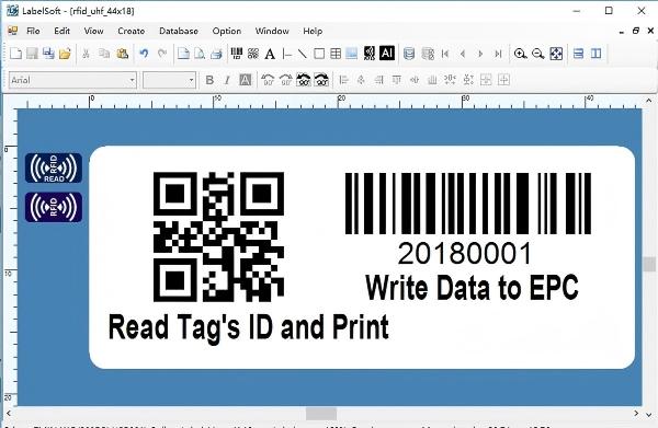 RFID label printer software RFID label printer software